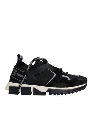 Schwarz Mesh Sorrento Trekking Turnschuhe Schuhe