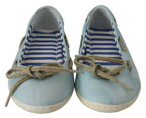 Minnesota Blaue Streifen Flache Slip-On Schuhe