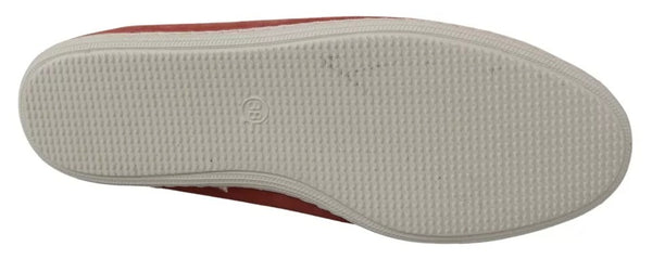 Koralle Wildleder Spitze Schleife Loafers Ballett Wohnung Schuhe