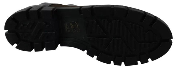 Multicolor Leder Wildleder Reißverschluß Stiefeletten Schuhe