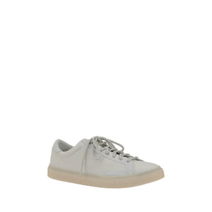 Weiße Kalbshaut Bos Taurus Sneakers mit niedrigem Schaft