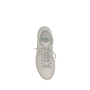 Weiße Kalbshaut Bos Taurus Sneakers mit niedrigem Schaft