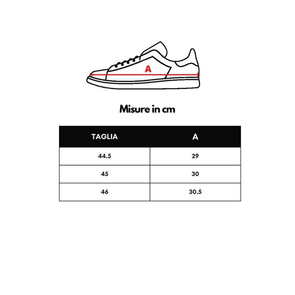 Schwarze und Weiße Leder-Sneakers mit niedrigem Schaft