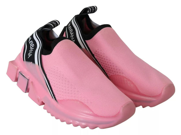 Rosa Low Top Sorrento Sneakers Slip On Freizeitschuhe
