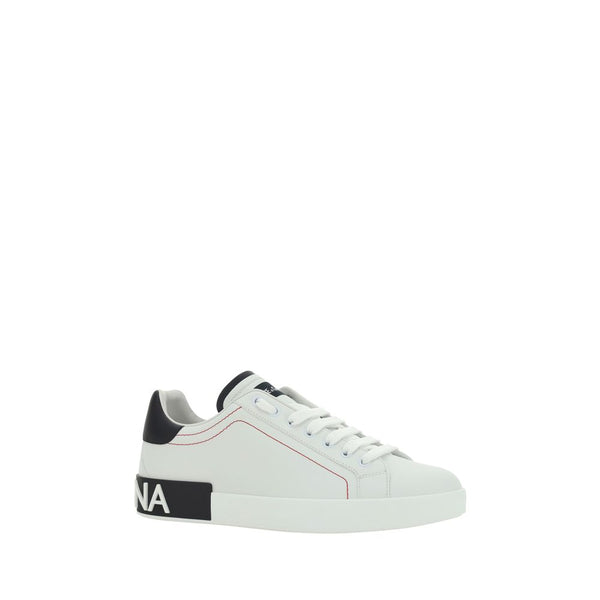 Weiße Kalbshaut Bos Taurus Sneakers mit niedrigem Schaft