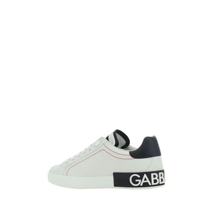 Weiße Kalbshaut Bos Taurus Sneakers mit niedrigem Schaft