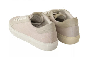Off White Low Top Lace Up Sneakers Schuhe