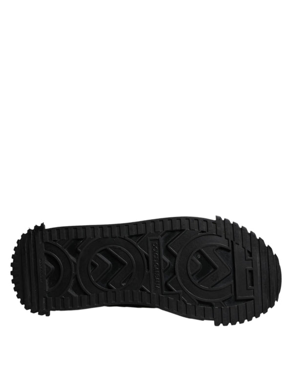 Schwarz Logo Lace Up Low Top NS1 Turnschuhe Schuhe