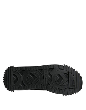 Schwarz Logo Lace Up Low Top NS1 Turnschuhe Schuhe