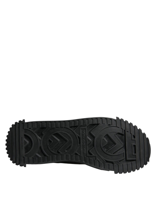 Schwarz Logo Lace Up Low Top NS1 Turnschuhe Schuhe