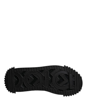 Schwarz Logo Lace Up Low Top NS1 Turnschuhe Schuhe