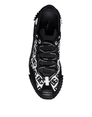 Schwarz Logo Lace Up Low Top NS1 Turnschuhe Schuhe