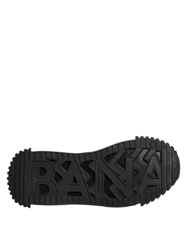 Schwarz Logo Lace Up Low Top NS1 Turnschuhe Schuhe