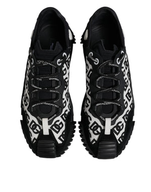 Schwarz Logo Lace Up Low Top NS1 Turnschuhe Schuhe