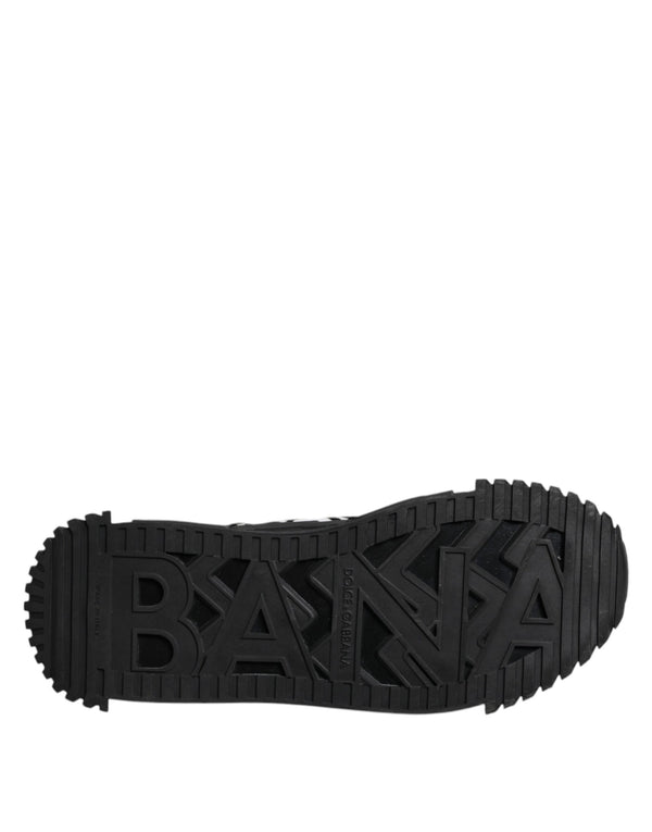 Schwarz Logo Lace Up Low Top NS1 Turnschuhe Schuhe