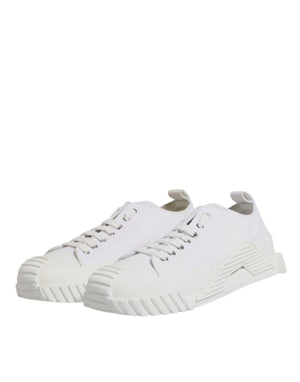 Weiß Leder Low Top NS1 Turnschuhe Schuhe