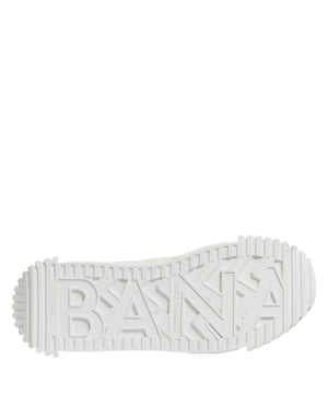 Weiß Leder Low Top NS1 Turnschuhe Schuhe