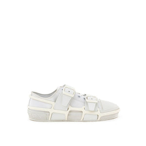 Weiße Baumwoll-Sportschuhe
