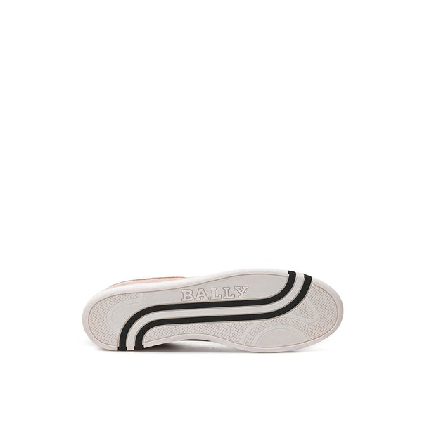 Elegante rosa Leder-Sneakers für Frauen