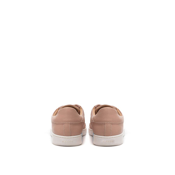 Elegante rosa Leder-Sneakers