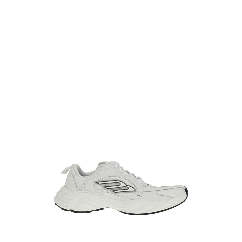 Weiße Kalbshaut Bos Taurus Sportschuhe