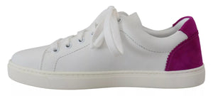 Weiß Klassische Turnschuhe Frauen Leder Schuhe
