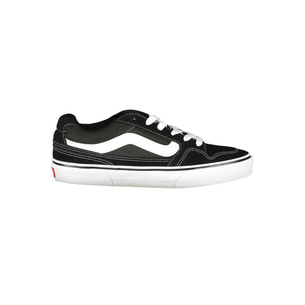 Schwarzer Polyester Sneaker