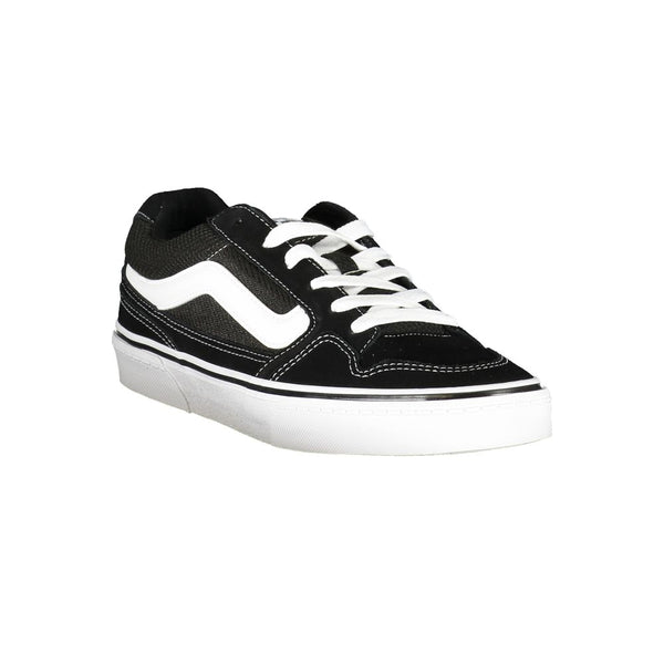 Schwarzer Polyester Sneaker