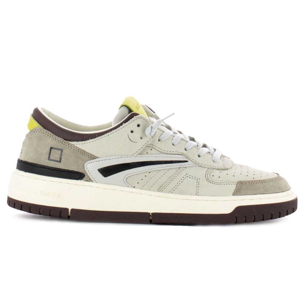 Beige Leder Sneaker