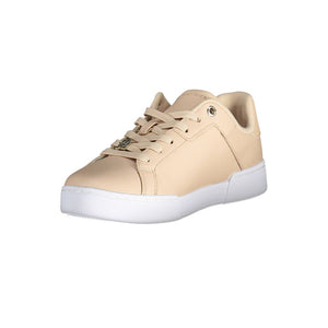 Rosa Leder Damen Sneaker
