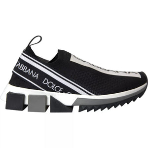 Schwarz Weiß Slip On Sorrento Sneakers Schuhe
