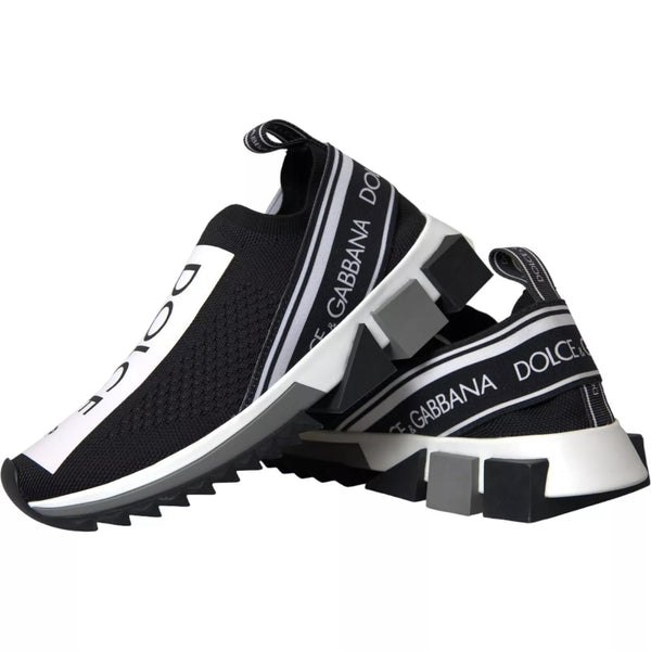 Schwarz Weiß Slip On Sorrento Sneakers Schuhe