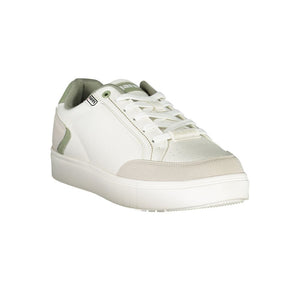 Sneaker aus weißem Polyester