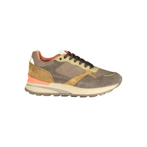 Braunes Polyethylen Herren Sneaker