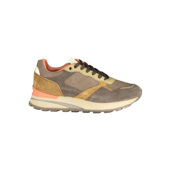Braunes Polyethylen Herren Sneaker