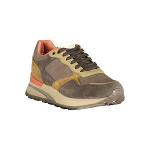 Braunes Polyethylen Herren Sneaker