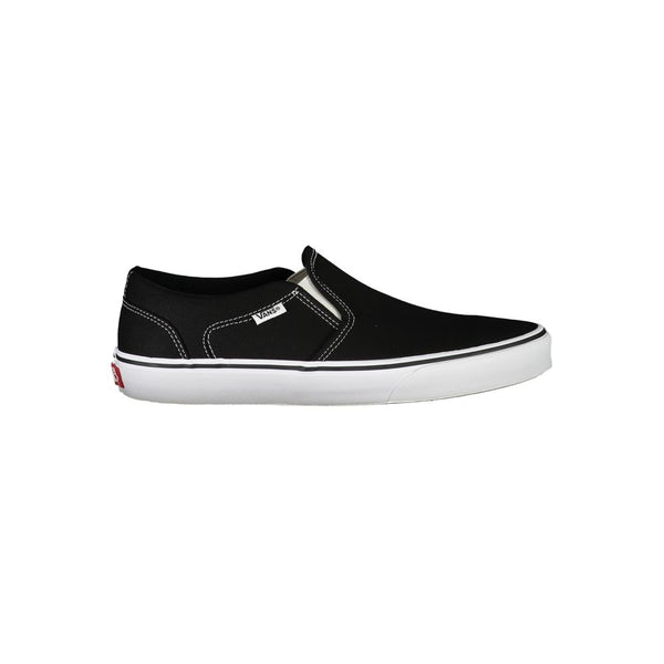 Schwarzer Polyester Sneaker