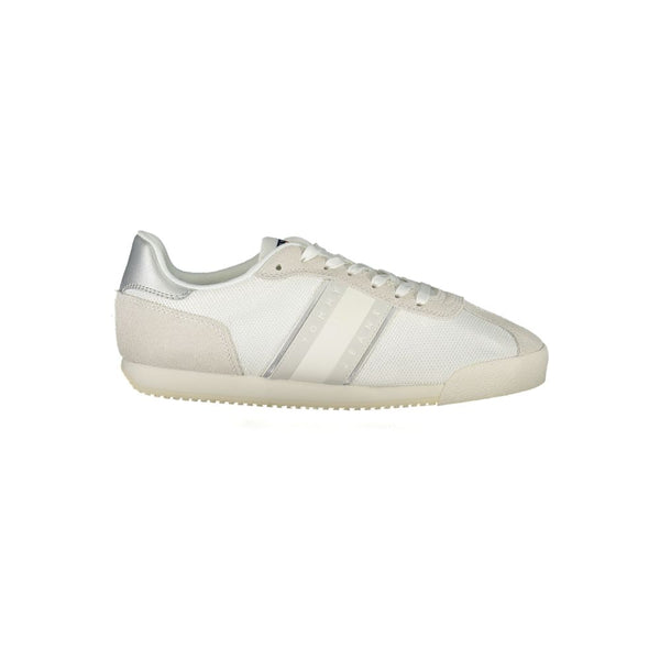 Weißer Polyester Damen Sneaker