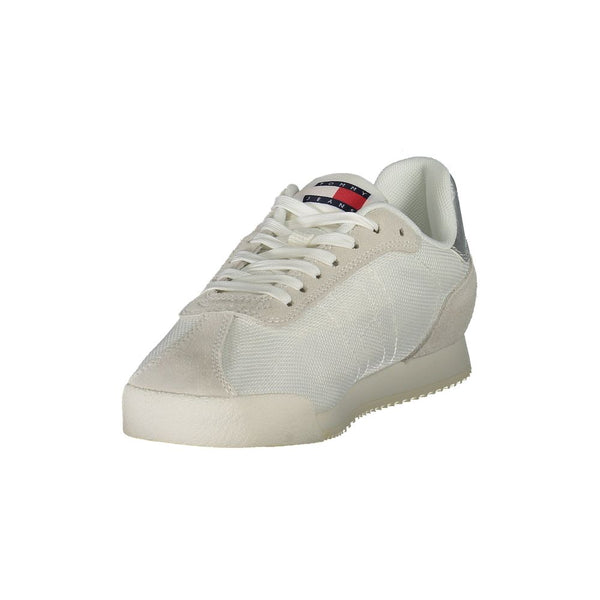 Weißer Polyester Damen Sneaker