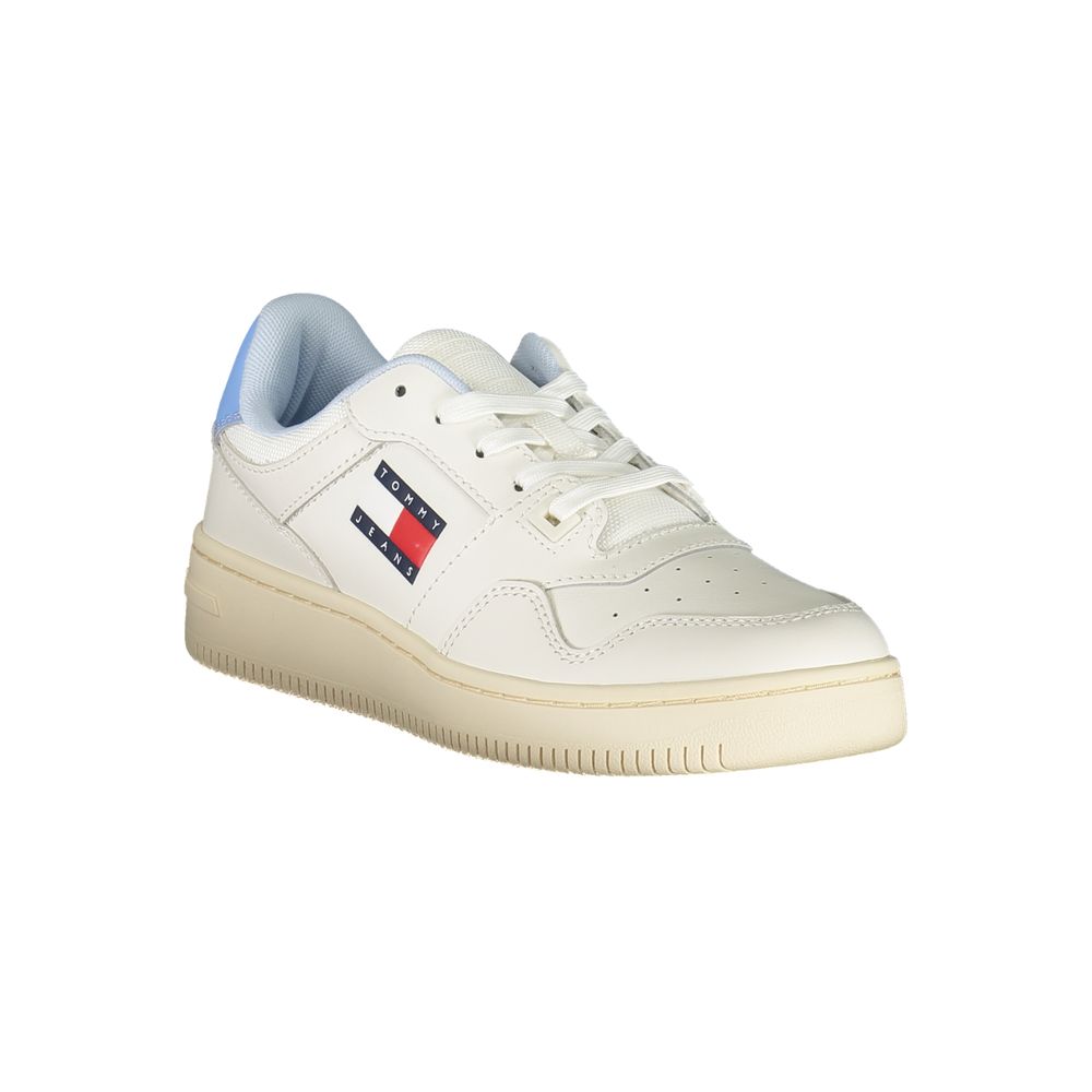 Weißes Leder Damen Sneaker