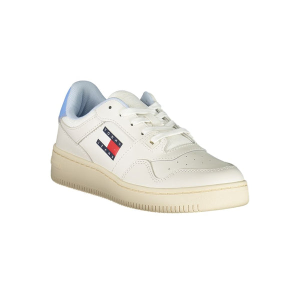 Weißes Leder Damen Sneaker