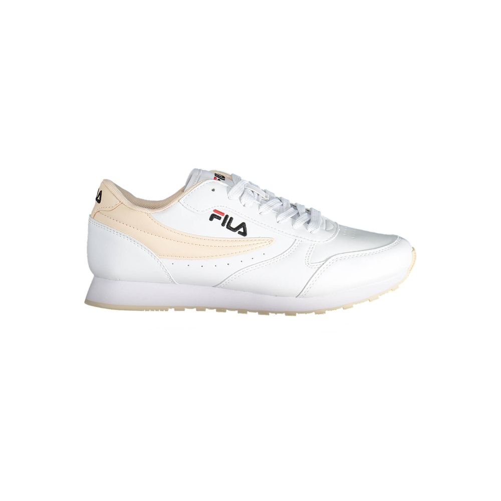Weiß Synthetik Damen Sneaker