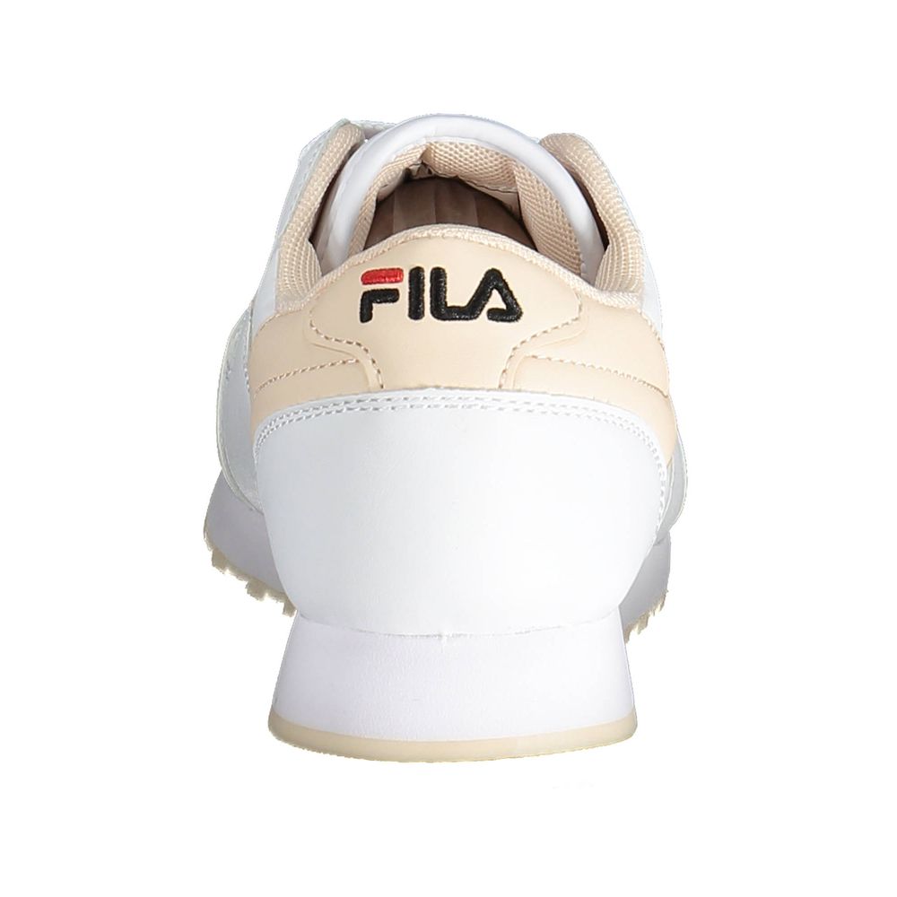 Weiß Synthetik Damen Sneaker