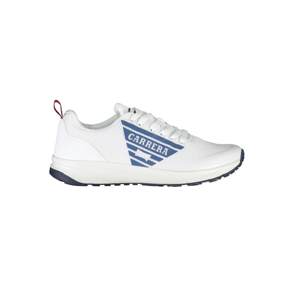 Weißes Eco Leder Herren Sneaker