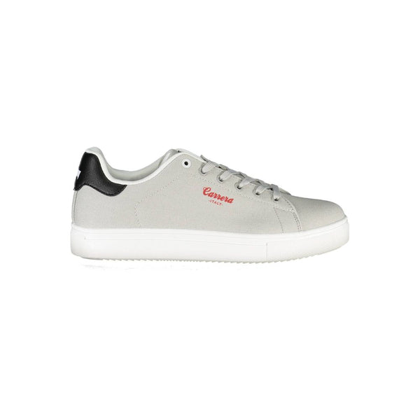 Braunes Eco Leder Herren Sneaker