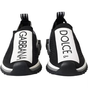 Schwarz Weiß Slip On Sorrento Sneakers Schuhe