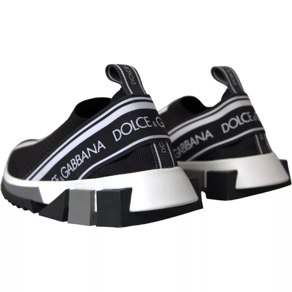 Schwarz Weiß Slip On Sorrento Sneakers Schuhe