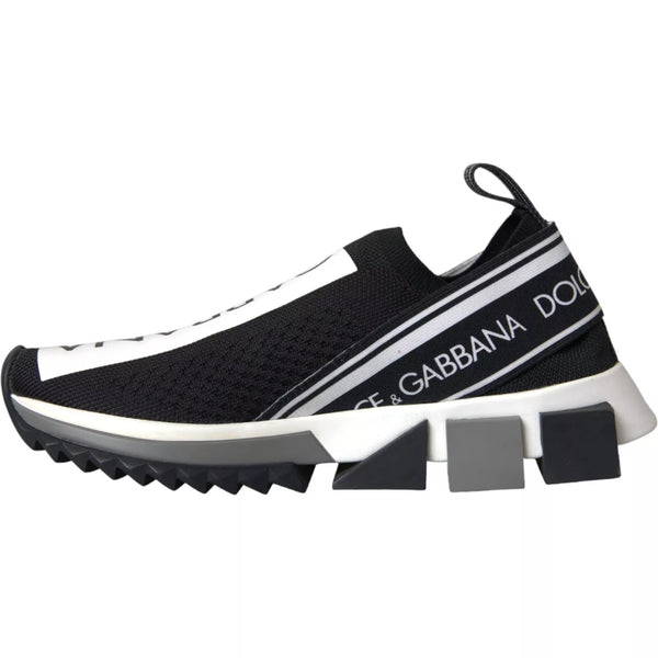 Schwarz Weiß Slip On Sorrento Sneakers Schuhe