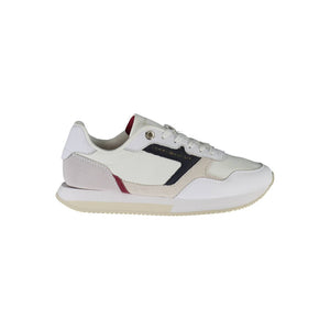 Weißes Leder Damen Sneaker