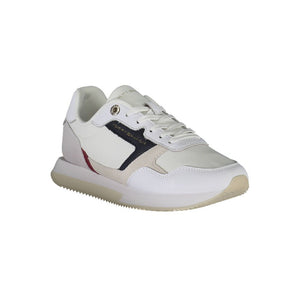 Weißes Leder Damen Sneaker